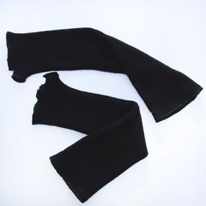 halo-pracownia - mitenki i rękawiczki - getry-rękawiczki czarne foto #1