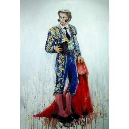 Dariusz Grajek - olej + akryl - Matador.... foto #1