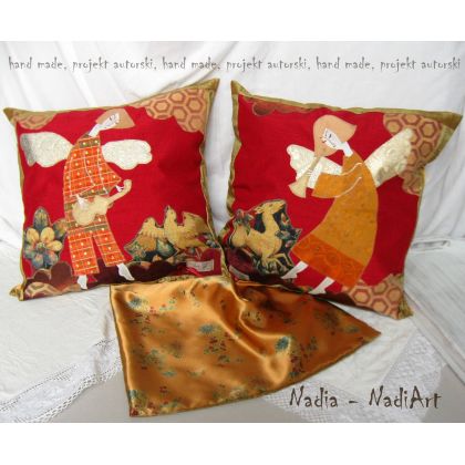 Aniolki zagrają Ci do snu, Nadia Siemek,  poduszki dekoracyjne