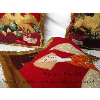 Nadia Siemek -  poduszki dekoracyjne - Aniolki zagrają Ci do snu foto #3