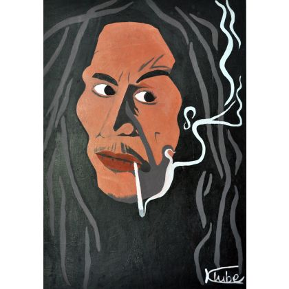 Bob Marley, Jeremiasz Klube, obrazy olejne