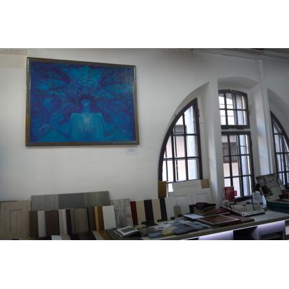 Krzysztof Krawiec - obrazy akryl - W Niebieskościach foto #1