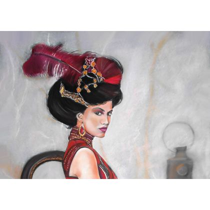 Włodek Rybacki - obrazy tech. mieszana - Buduar foto #1