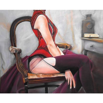 Włodek Rybacki - obrazy tech. mieszana - Buduar foto #2