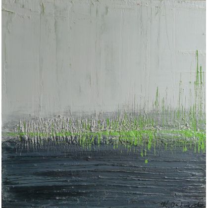 horyzont 35, Krystyna Ciećwierska, obrazy akryl