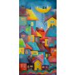 Bajkowe miasteczko 100/50 cm 