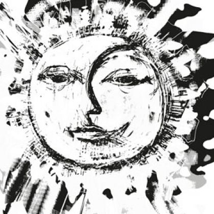 Anna Skowronek - Grafika cyfrowa - 21x30cm plakat  Księzyc i Słońce foto #1