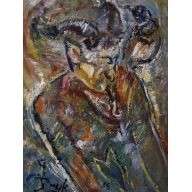 FAUN I SROKA, 60X80 CM, 2016