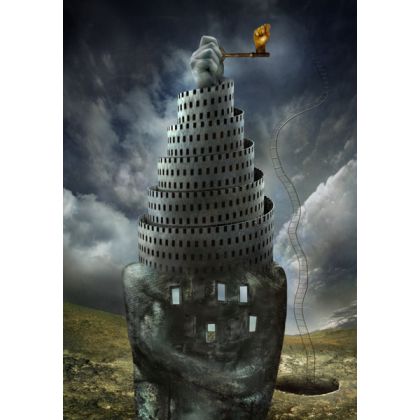 Babel, Krzysztof Krawiec, fotomanipulacja