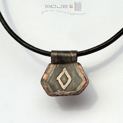Ingwaz - wisior runiczny, Moje MW, biżuteria męska