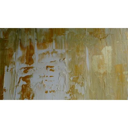 Krystyna Ciećwierska - obrazy akryl - złoto foto #4