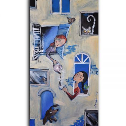 KAWUNIA II, Anawa-art, obrazy akryl