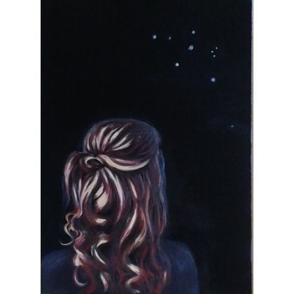Krystyna Mąkosza - obrazy olejne - Andromeda foto #2