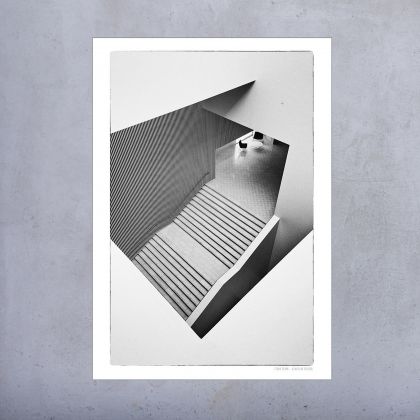 Plakat 50x70 cm - schody, Agnieszka Potocka-Makoś, fotografia artystyczna