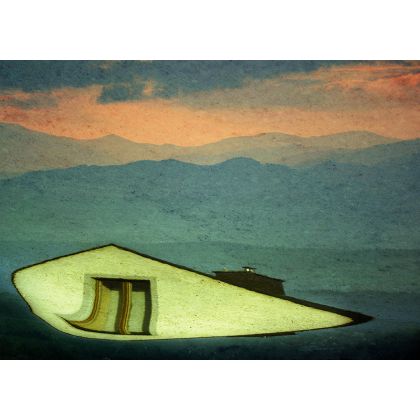 dom w górach, Małgorzata Kossakowska, Grafika cyfrowa