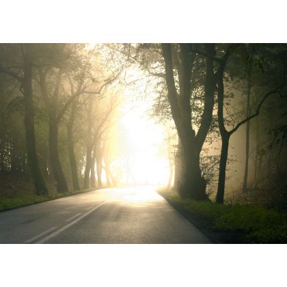 Za zakrętem..., Dariusz Żabiński, fotografia artystyczna