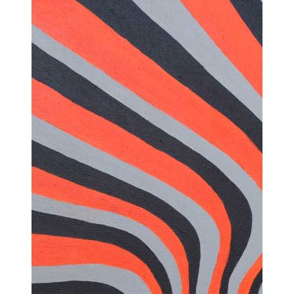 Małgorzata Kossakowska - obrazy akryl - mały op-art foto #3