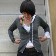 sweter popielaty