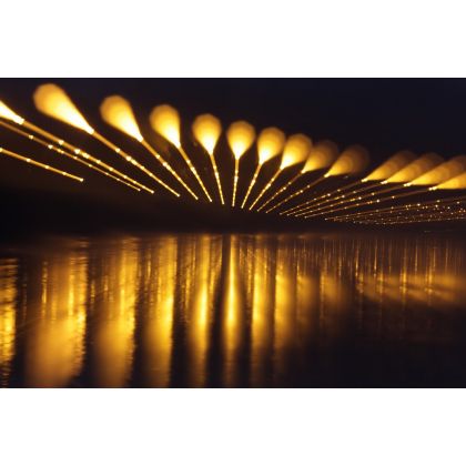 Noc na promenadzie czyli światła miast, Dariusz Żabiński, fotografia artystyczna