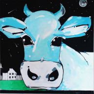 Blue Cow
