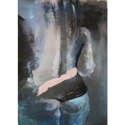 woman 50x70, Galeria Wanda Willam, obrazy akryl