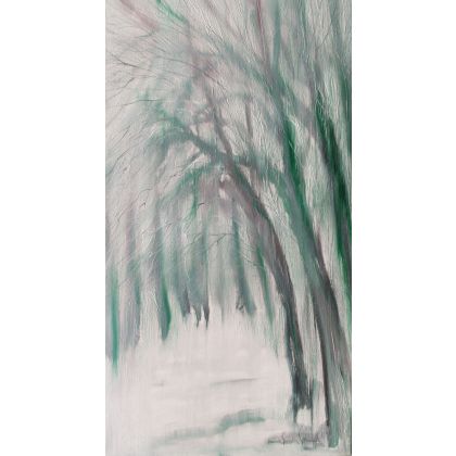 Szmaragdowy las, Mariola Świgulska, obrazy olejne