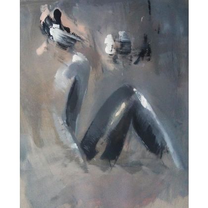 woman 57x70, Galeria Wanda Willam, obrazy akryl