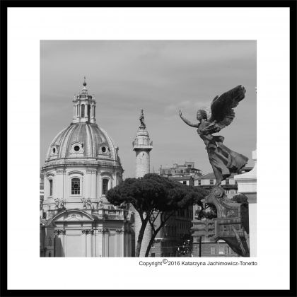 POMNIK WIKTORA EMANUELA II RZYM, Katarzyna Jachimowicz-Tonetto, fotografia artystyczna