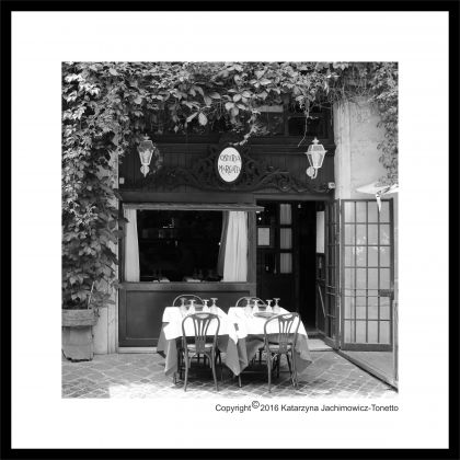 VIA MARGUTTA OSTERIA RZYM, Katarzyna Jachimowicz-Tonetto, fotografia artystyczna