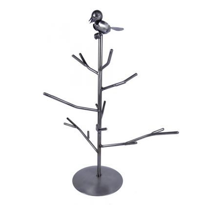 Metalowy stojaczek na biżuterię Drzewo, Asdom Metal Design, dekory stojące