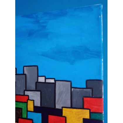 Bartłomiej Orszulik - obrazy akryl - New York Autumn foto #1