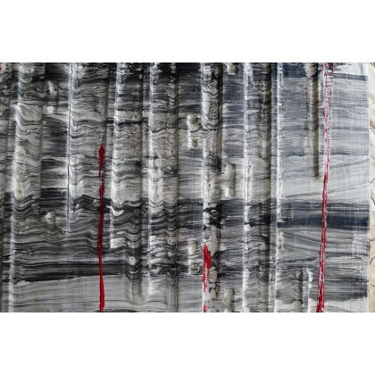 Krystyna Ciećwierska - obrazy tech. mieszana - piony i poziomy... foto #2