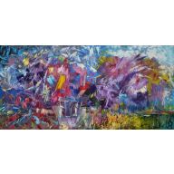 KOMPOZYCJA B, 60X120 CM