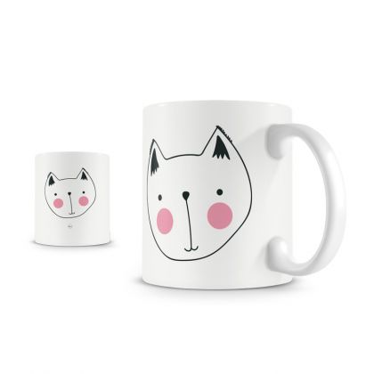 dru - naczynia - kubek z kotkiem foto #1