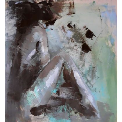 woman 80x70, Galeria Wanda Willam, obrazy akryl