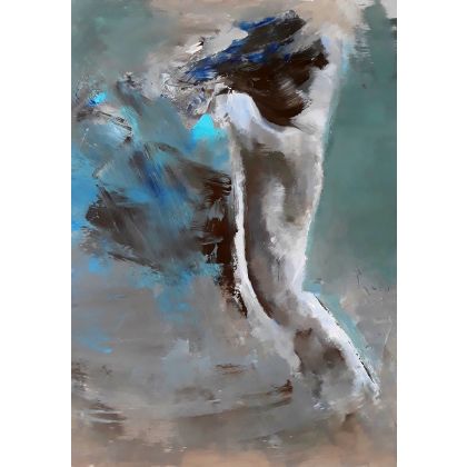 nude 50x70cm, Galeria Wanda Willam, obrazy akryl