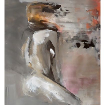 woman 74x70, Galeria Wanda Willam, obrazy akryl
