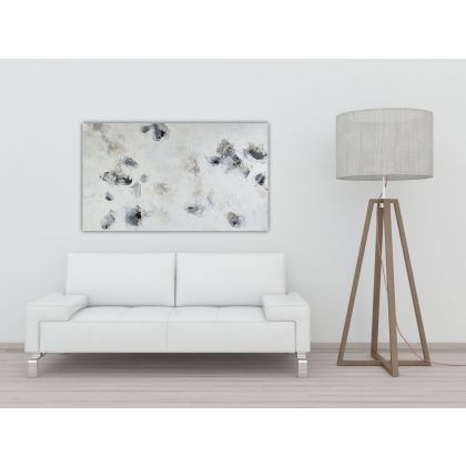 Agnieszka Potocka-Makoś - obrazy akryl - Dzikie gołębie IV - 70x120 abstrakcja foto #3