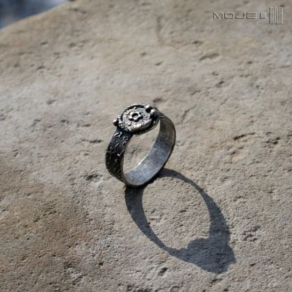 Moje MW - pierścionki - Kwiatuszek międzyplanetarny foto #3