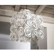 LAMPA AIKO  shabby chic biała duża pro