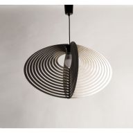 Lampa SHINO op-art loft duża
