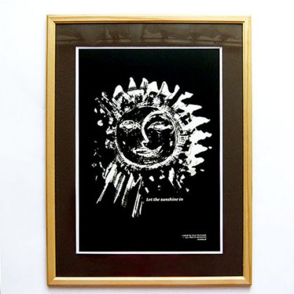 Anna Skowronek - Grafika cyfrowa - 30x40  plakat Słońce i Księżyc foto #1