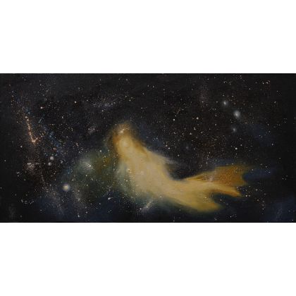 Anioł, Krystyna Mąkosza, obrazy olejne