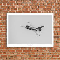 PLAKAT SAMOLOT - F-16 100X70