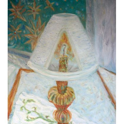 Elżbieta Goszczycka - obrazy olejne - Lampka foto #2