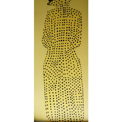 Olimpia Ciećwierska  - obrazy akryl - Iluzja jest kobietą foto #2
