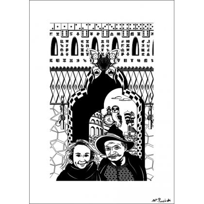 Brama Siedmiu Złodziei, Waldemar Pasiński, Grafika cyfrowa