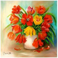 BUKIET TULIPANÓW
