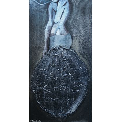 Olimpia Ciećwierska  - obrazy akryl - We mgle foto #1