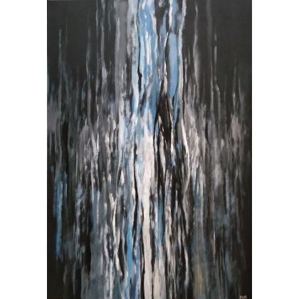 Paulina Lebida - obrazy akryl - Abstrakcja  70/100 cm foto #2